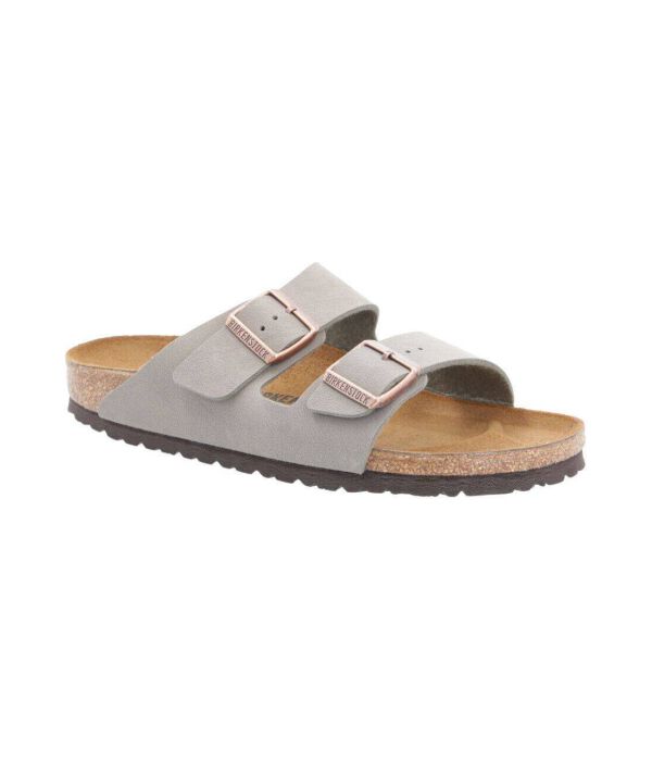 Тапочки Аризона Narrow fit Birkenstock, серый