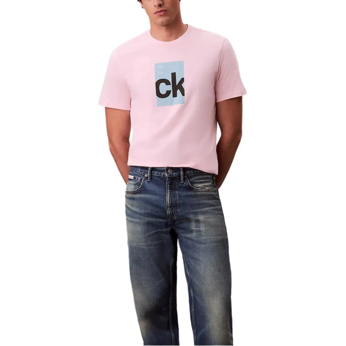 Футболка мужская Rose с круглым вырезом Calvin Klein — фото 4