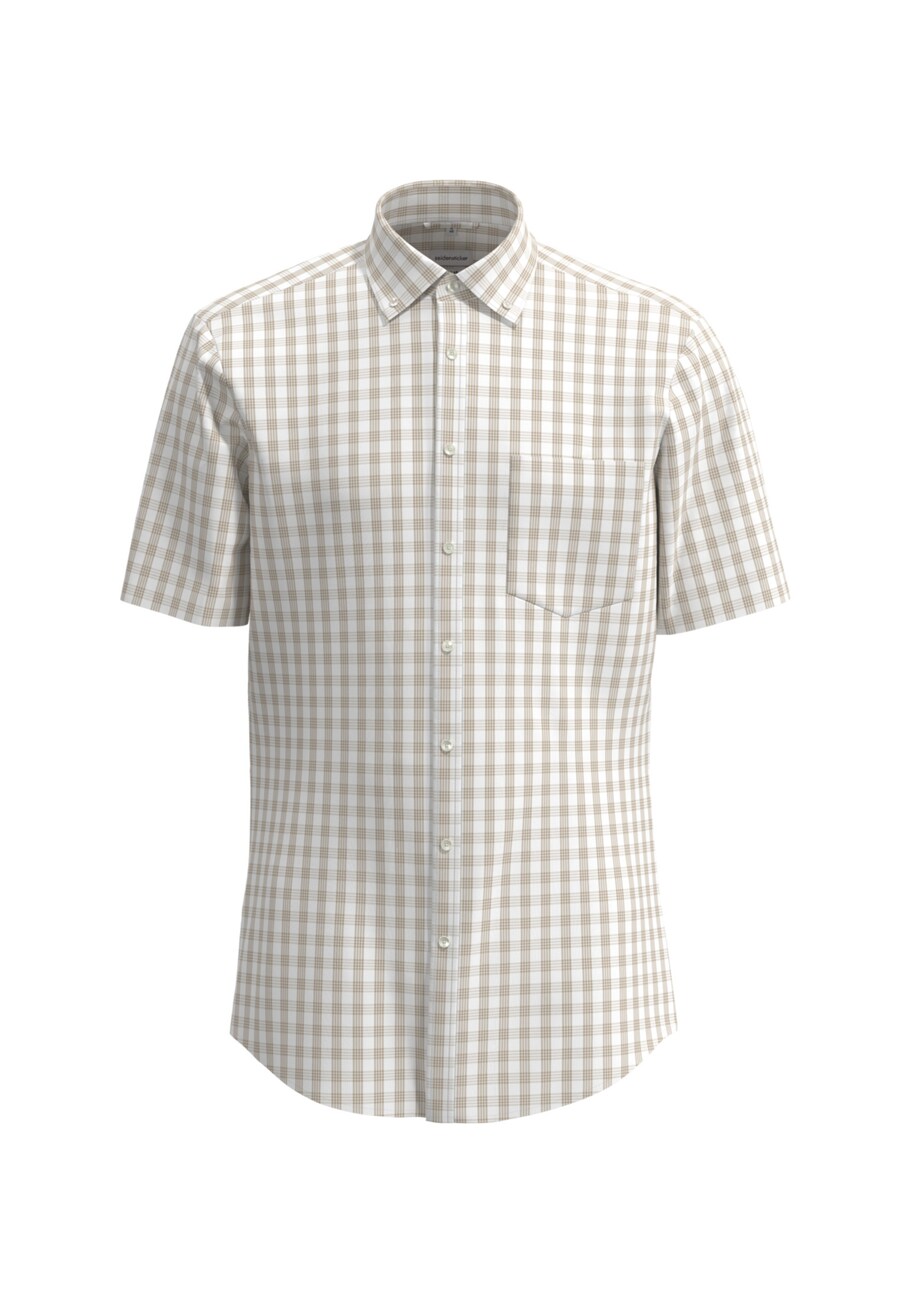 

Рубашка делового кроя Comfort fit SEIDENSTICKER, песочный