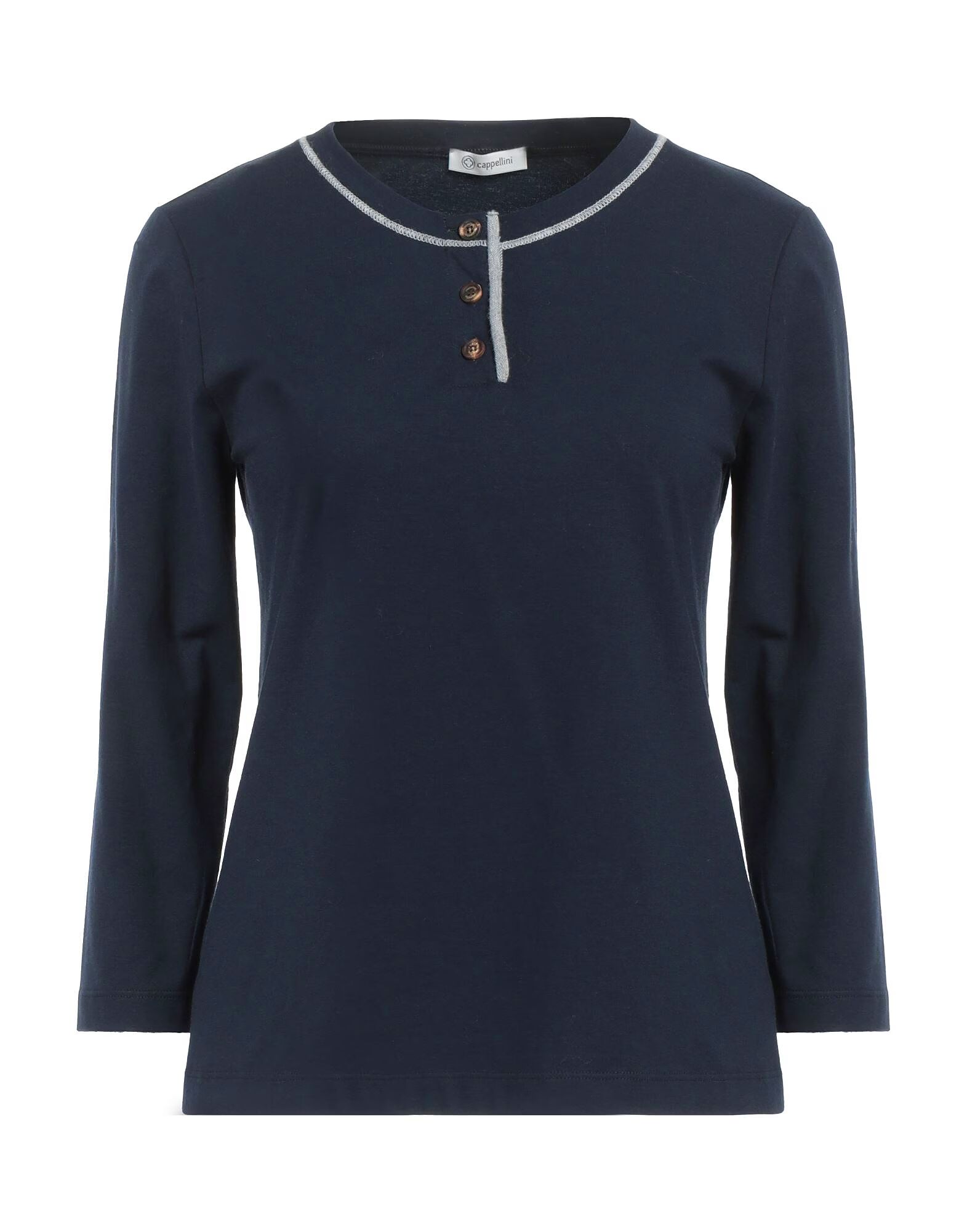 

Футболка Cappellini By Peserico, полуночно-синий