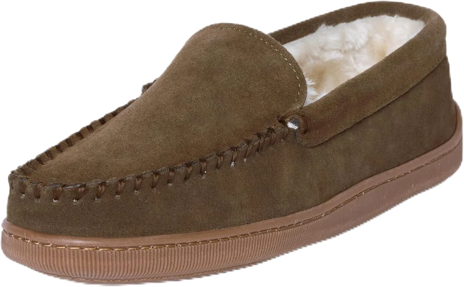 Тапочки на толстой подошве Minnetonka, Autumn Brown Venetian