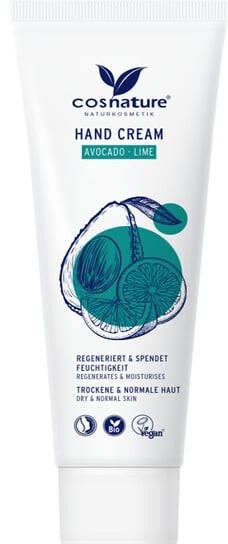 

Натуральный крем для рук с авокадо и лаймом, 75 мл Cosnature BIO