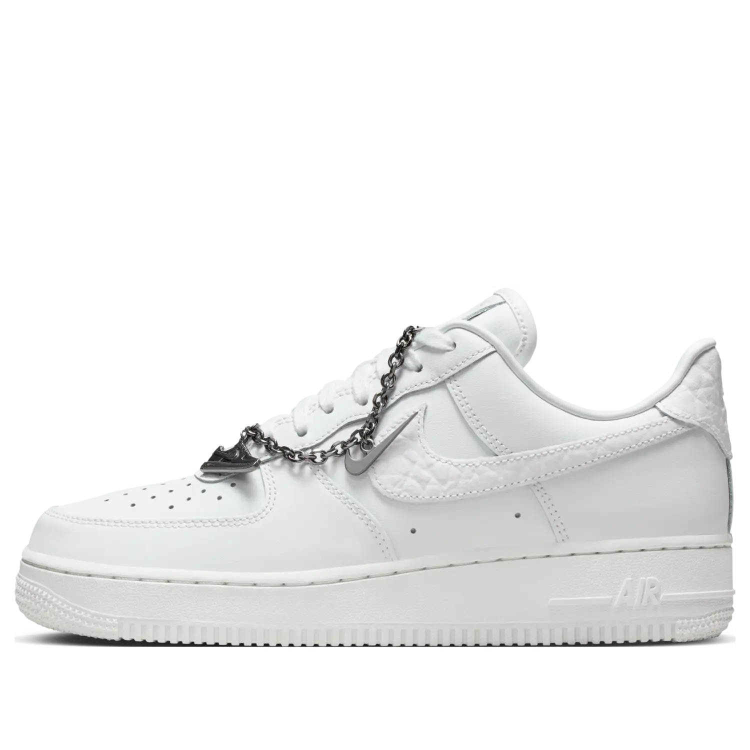 Кроссовки (WMNS) Nike Air Force 1 '07 Low 'Summit White White Metallic Silver'