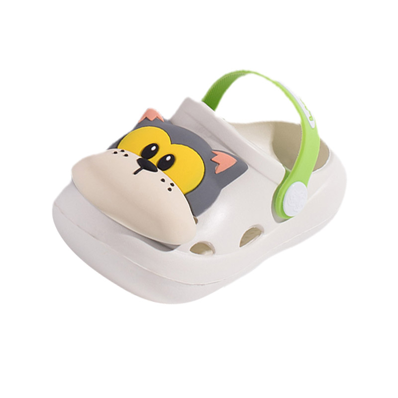 

Детские тапочки с противоскользящим покрытием Fawn Miri, экрю