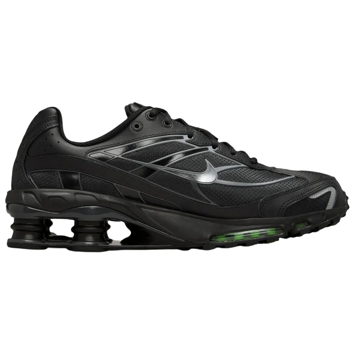 Nike Shox Ride 2 дышащие и легкие повседневные кроссовки для бега Unisex черные — фото 3