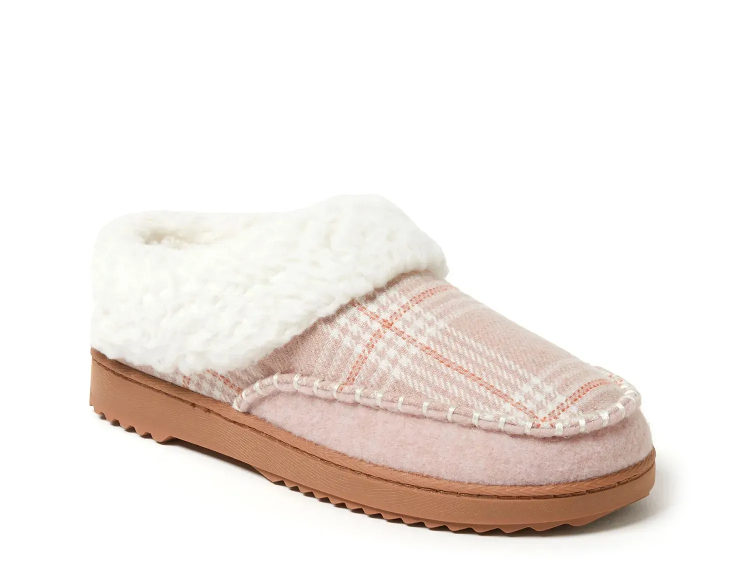 Тапочки-сабо Dearfoams Nyla — женские, бледно-лиловый