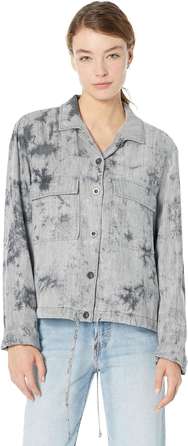 

Рубашка bella dahl Long Sleeve Pocket Shacket, цвет Glacier Wash