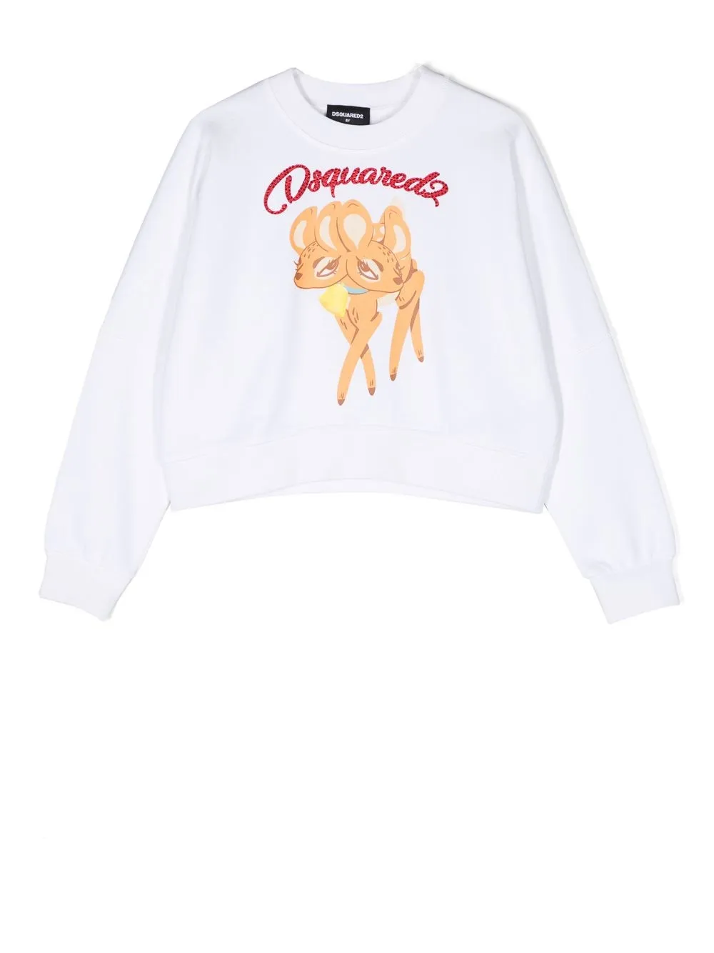 

Джемпер с принтом DSQUARED2 KIDS, белый