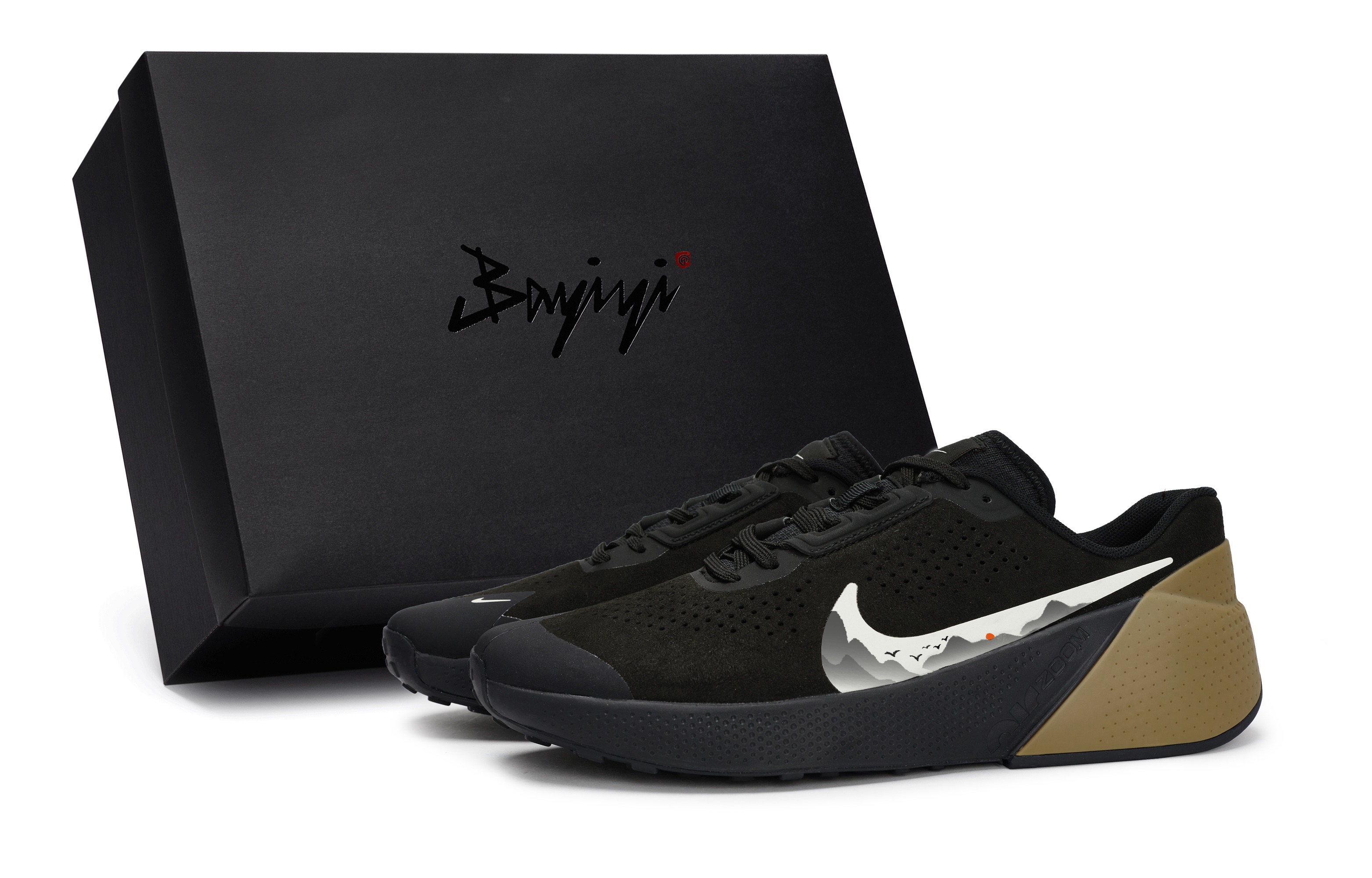 

Nike Кроссовки Air Zoom TR 1 мужские низкие, белые/серые/коричневые