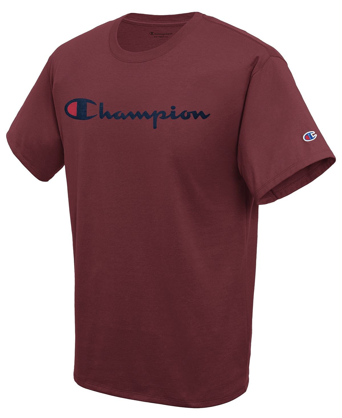 

Мужская футболка с надписью и логотипом Champion