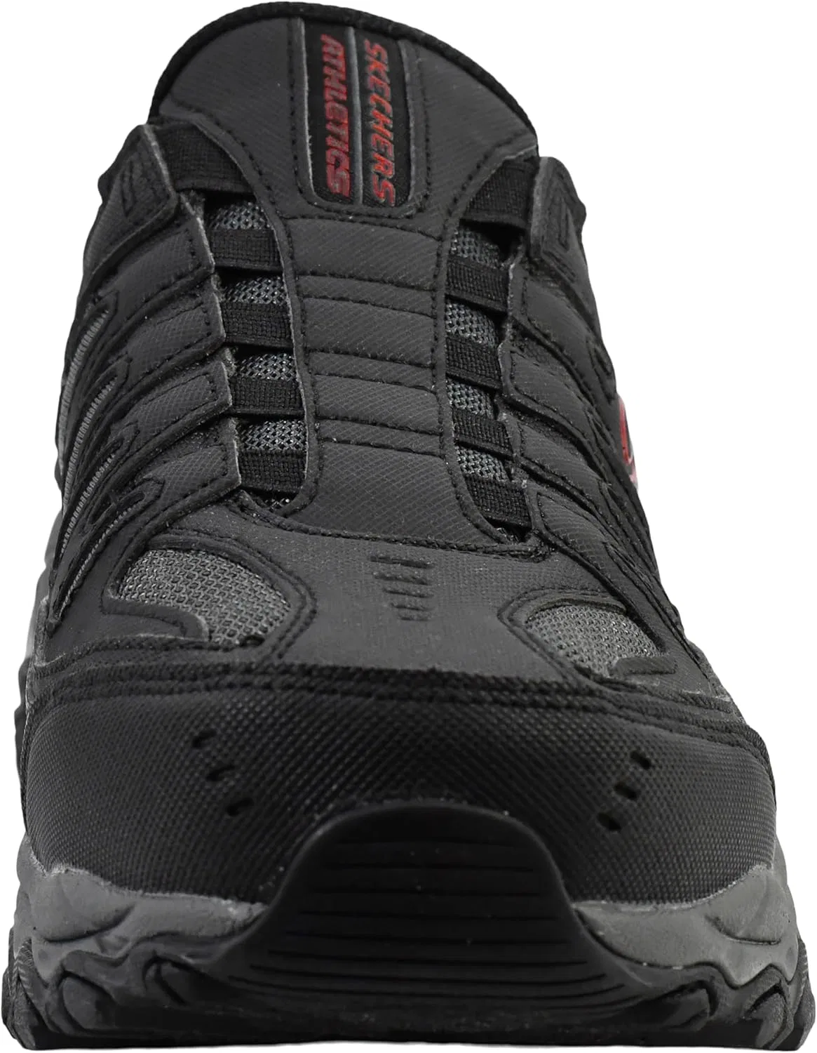 Кроссовки Skechers Afterburn M. Fit Ridgeburn Hands Free Slip-in, черный/уголь — фото 2