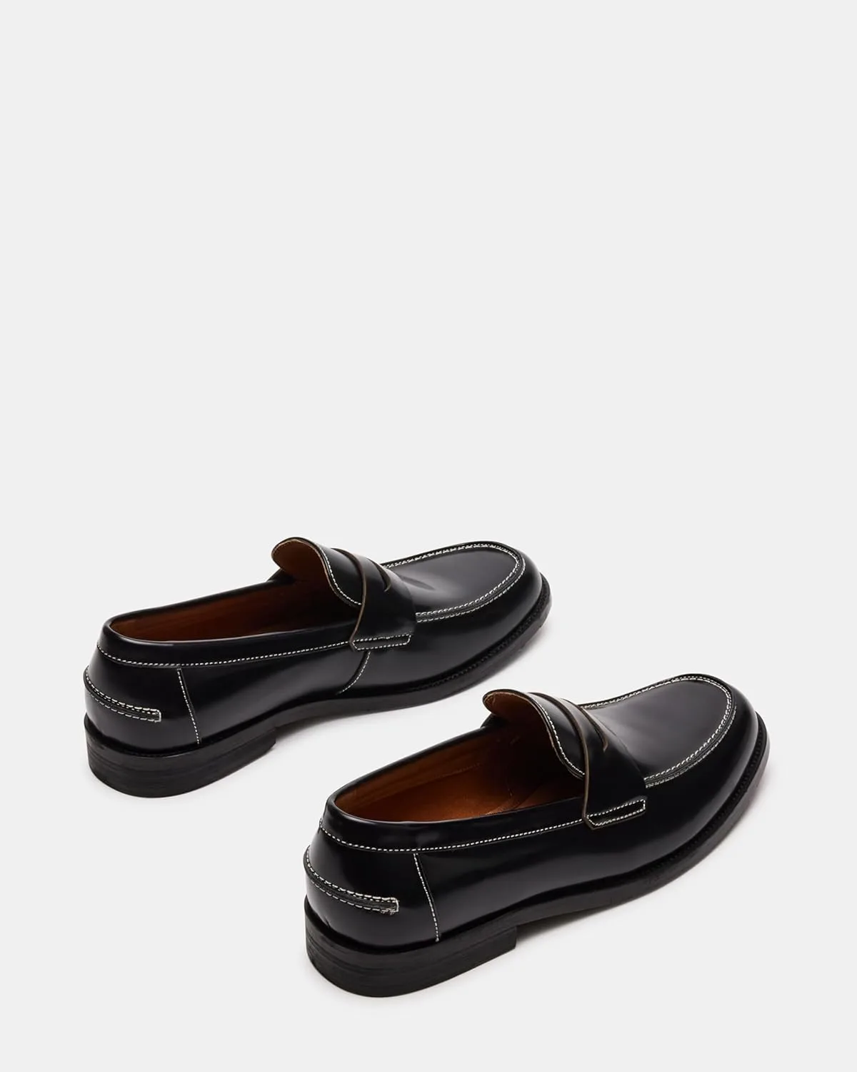 Мужские кроссовки Steve Madden Natan Penny Moc, черный — фото 3