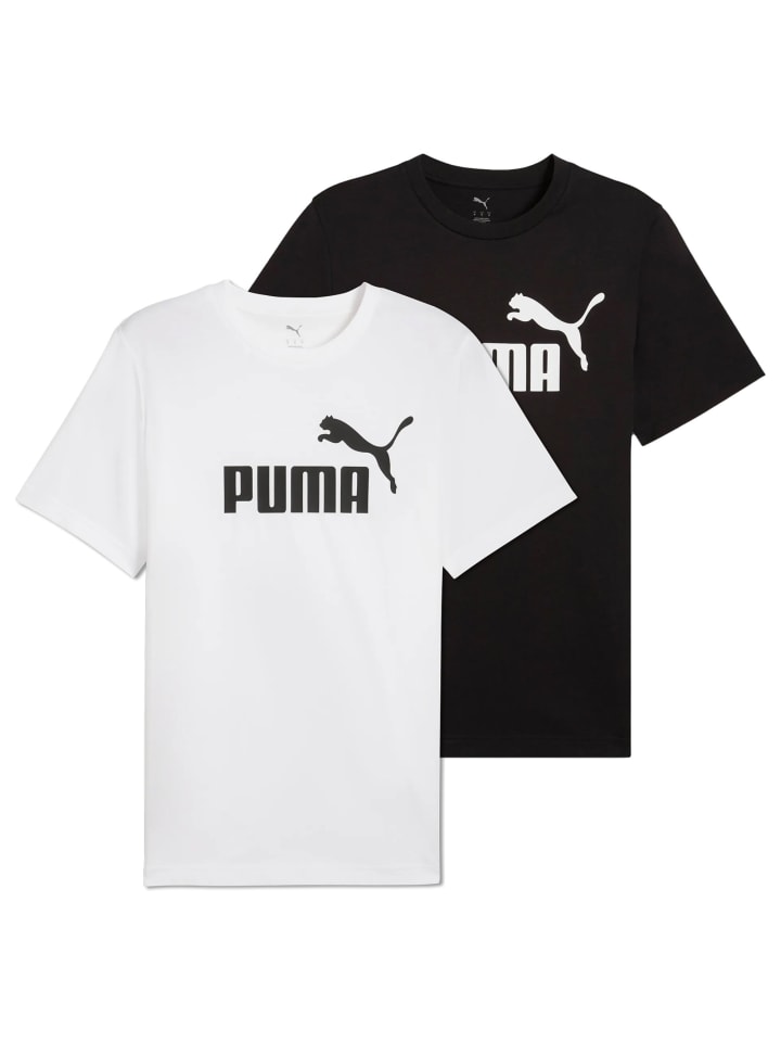 

Футболка Puma, черный/белый