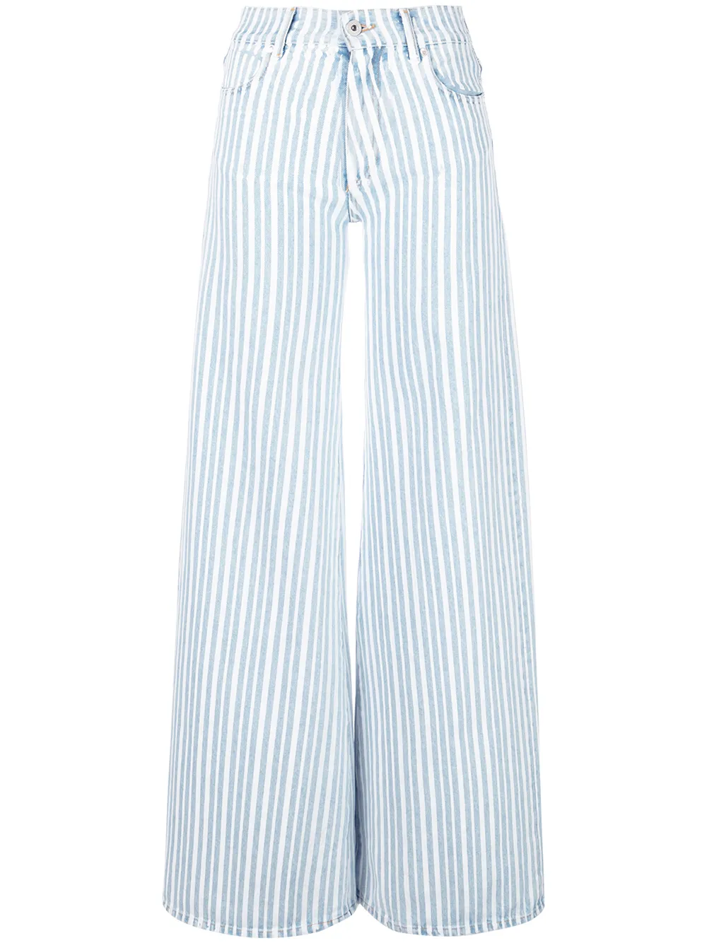 

Широкие джинсы OFF-WHITE, синий