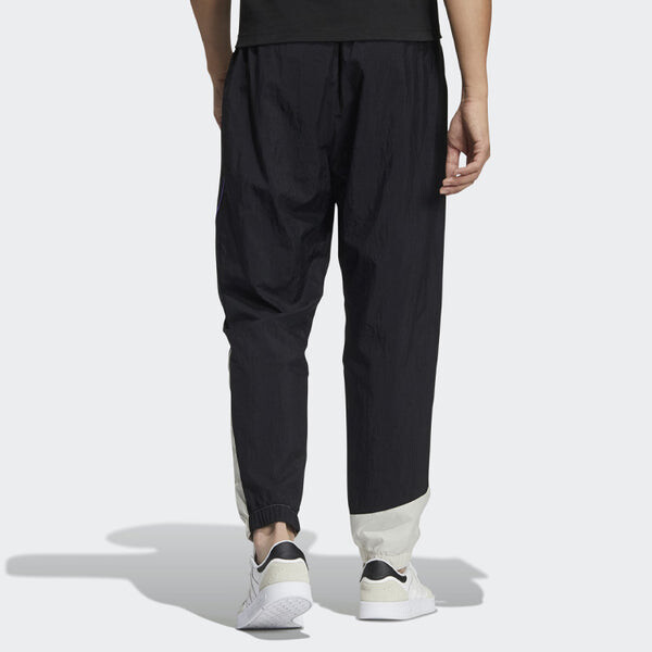 Спортивные штаны Men's adidas neo Contrasting Colors Elastic Waistband Casual Sports Pants/Trousers/Joggers Black, черный — фото 3