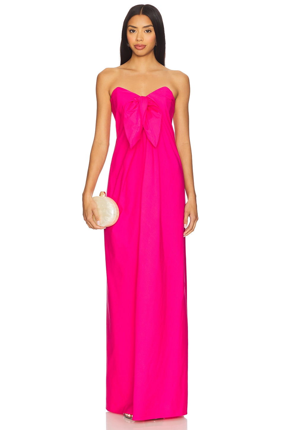 

Платье Kaia Caroline Constas, pink peacock