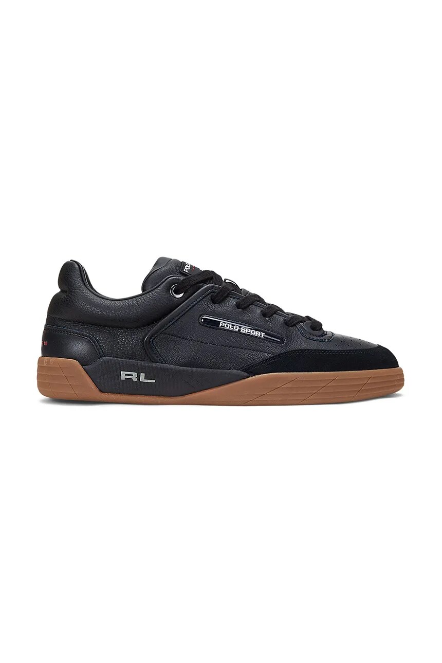 

Кроссовки из кожи Ps 150 Polo Ralph Lauren, черный