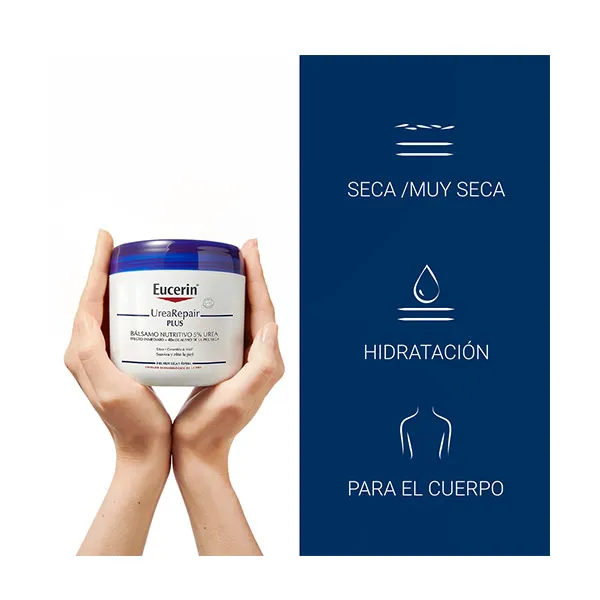 Питательный бальзам для очень сухой кожи Urea Repair Plus Eucerin, 450 ml — фото 3