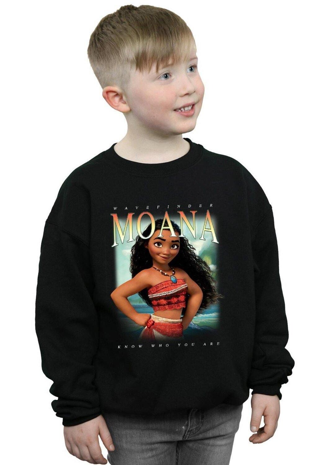 

Толстовка Моана Монтаж Disney, черный