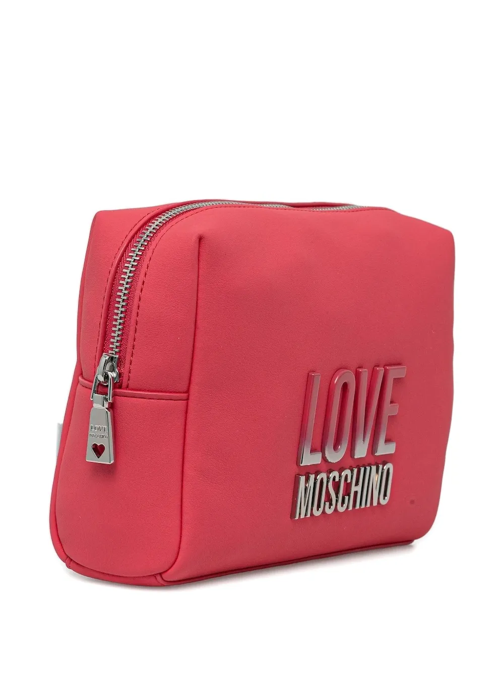 

Косметичка с логотипом Love Moschino, розовый