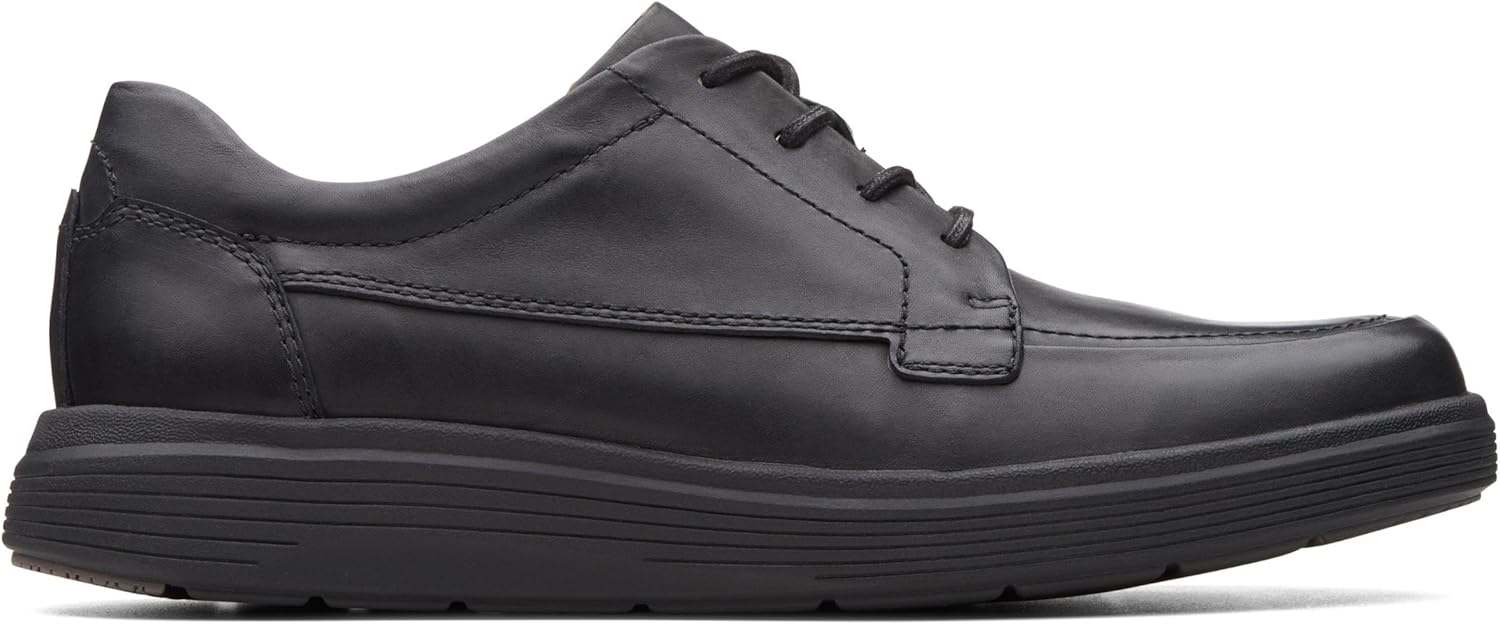 Мужские оксфорды Clarks Un Abode Ease, черный/черный — фото 2
