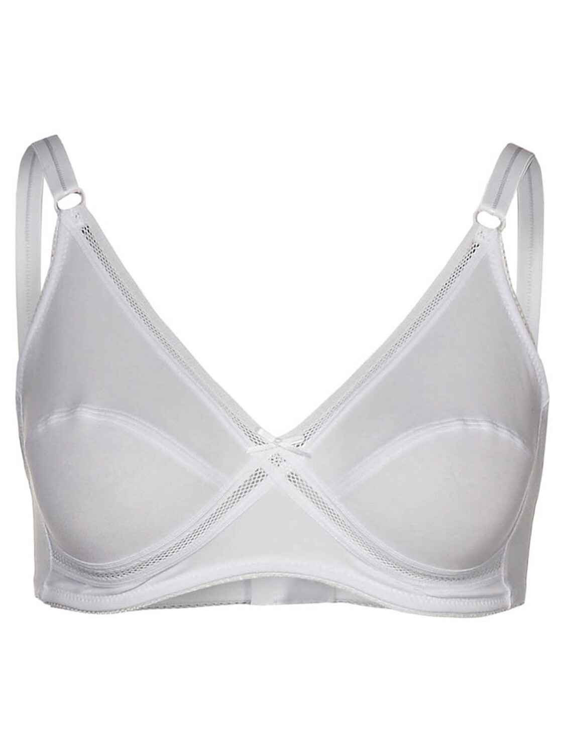 

Бюстгальтер без косточек Sassa Soft BH mit Kreuzblende, белый
