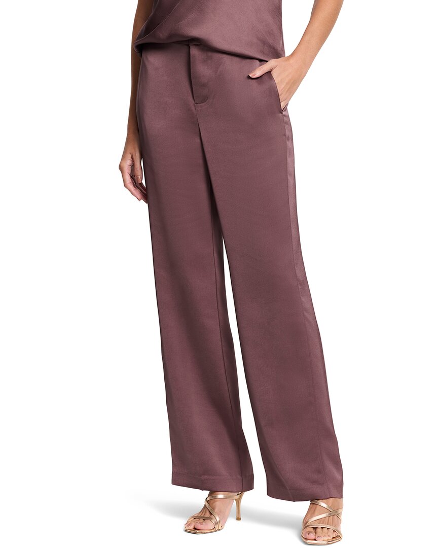 

NIC+ZOE Eliot Широкие брюки из роскошного атласа Nic + Zoe, коричневый