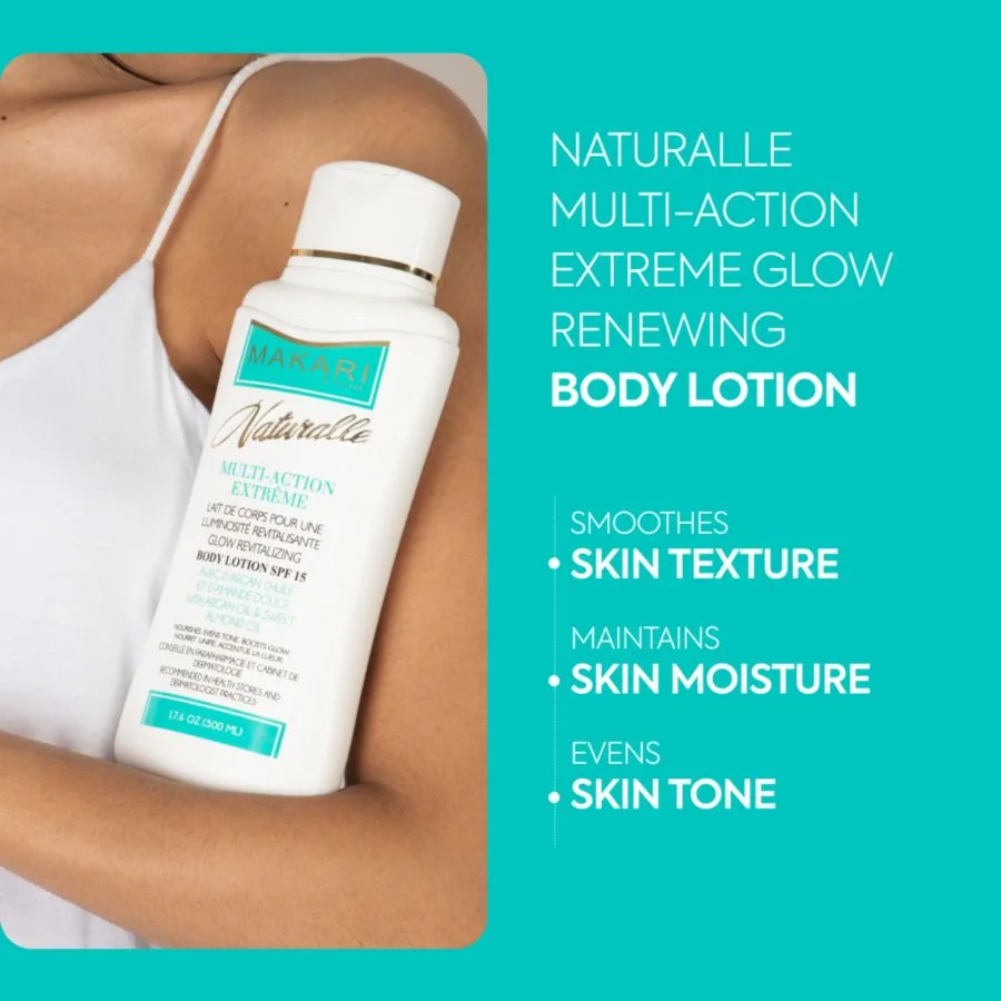 Makari Восстанавливающий лосьон для тела Naturalle Multi-Action Extreme Glow - 17,6 унций — фото 2