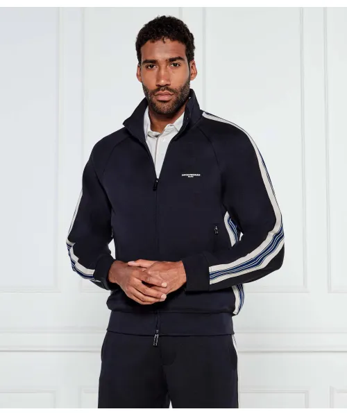 

Толстовка Regular fit Emporio Armani, синий