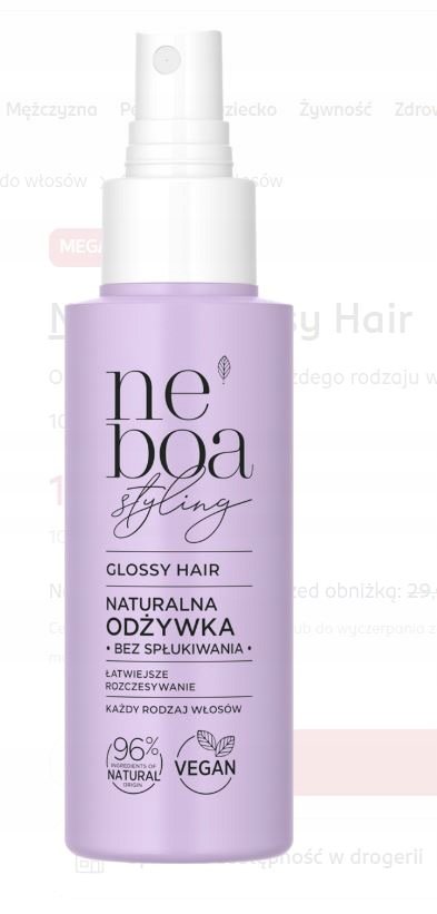 Набор средств для разглаживания волос NEBOA Glossy Hair Эффект водной — фото 2