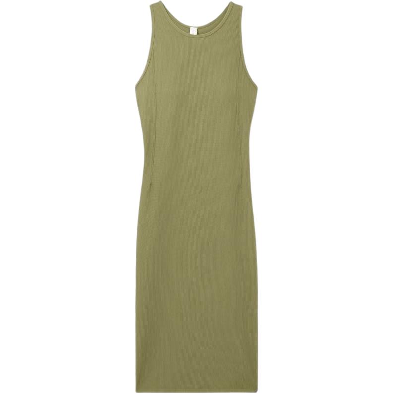 

Женское платье без рукавов Lululemon, bronze зеленый/brzg