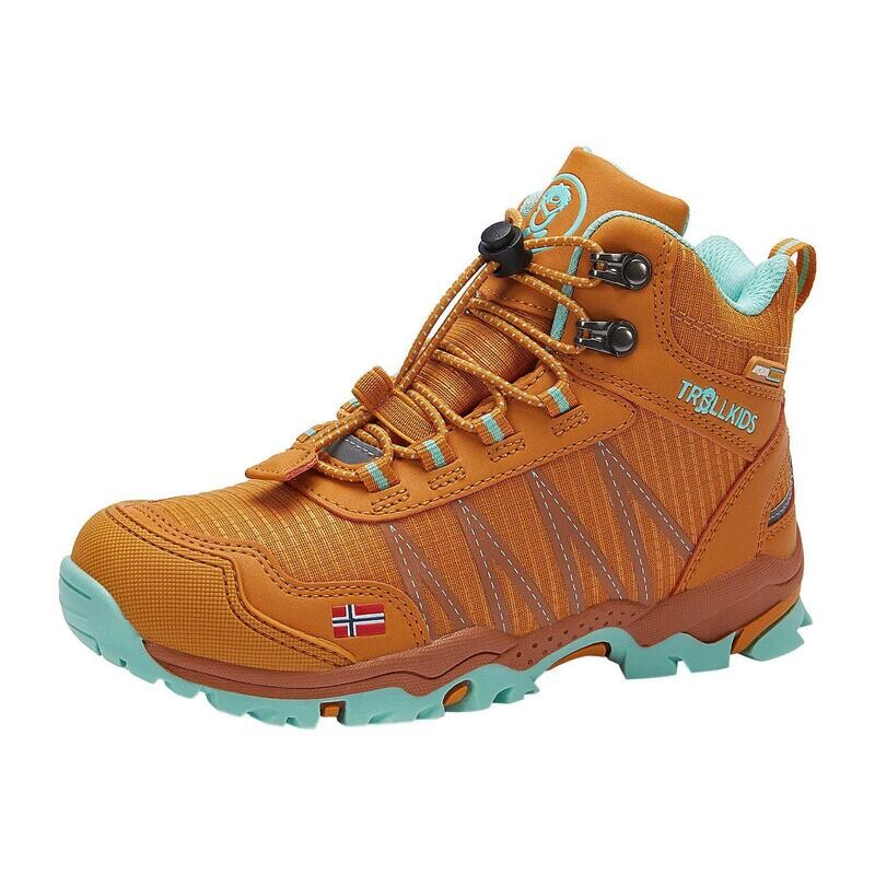

Детские походные ботинки Trolltunga Sahara желтый/шалфейный зеленый TROLLKIDS, цвет gelb
