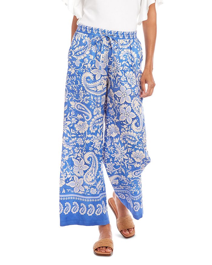 

Штаны на шнурке Karen Kane, синий