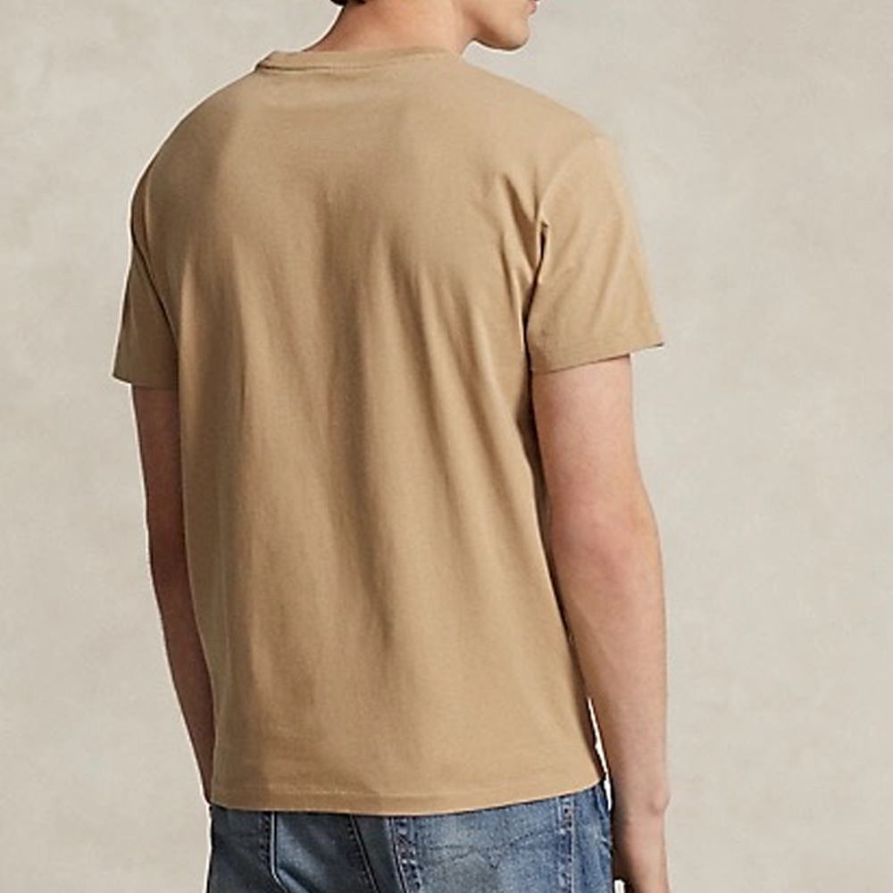 Футболка Polo Ralph Lauren Polo Pony, хаки — фото 3