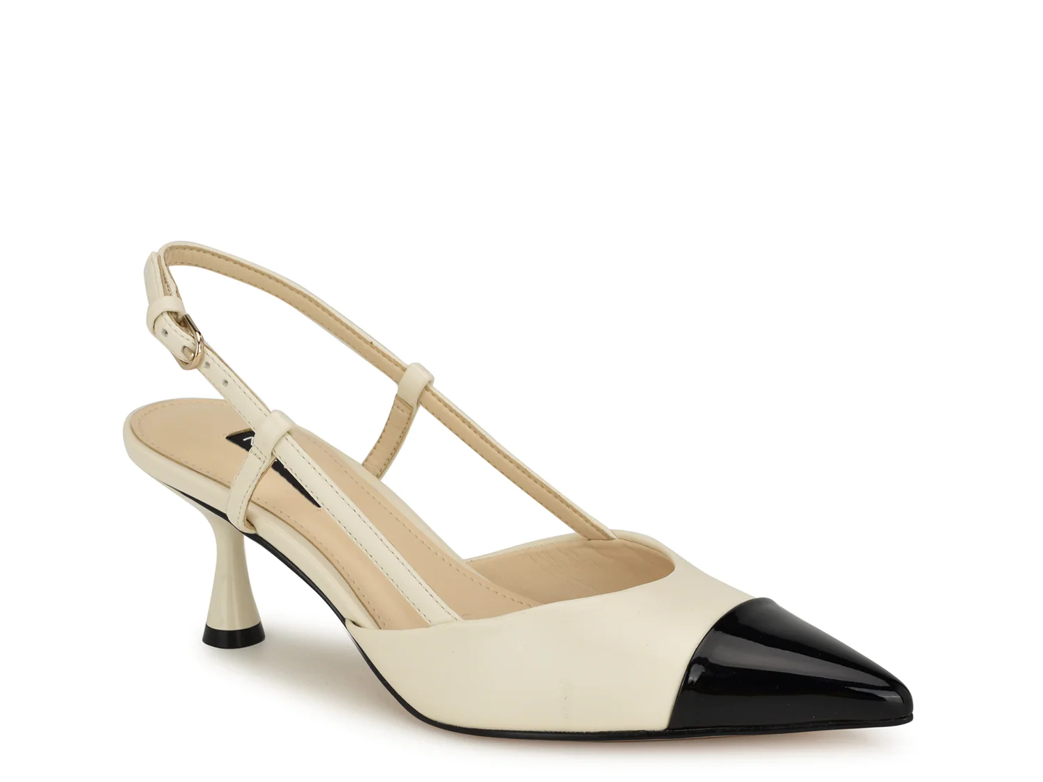 

Туфли Rizzy Pump Nine West, слоновая кость/черный