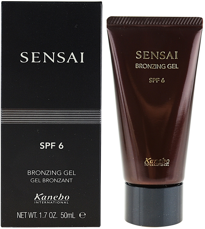 Крем для лица SPF6 SENSAI Бронзирующий гель тонированный гель, atspalvis bg 62 amber bronze — фото 2