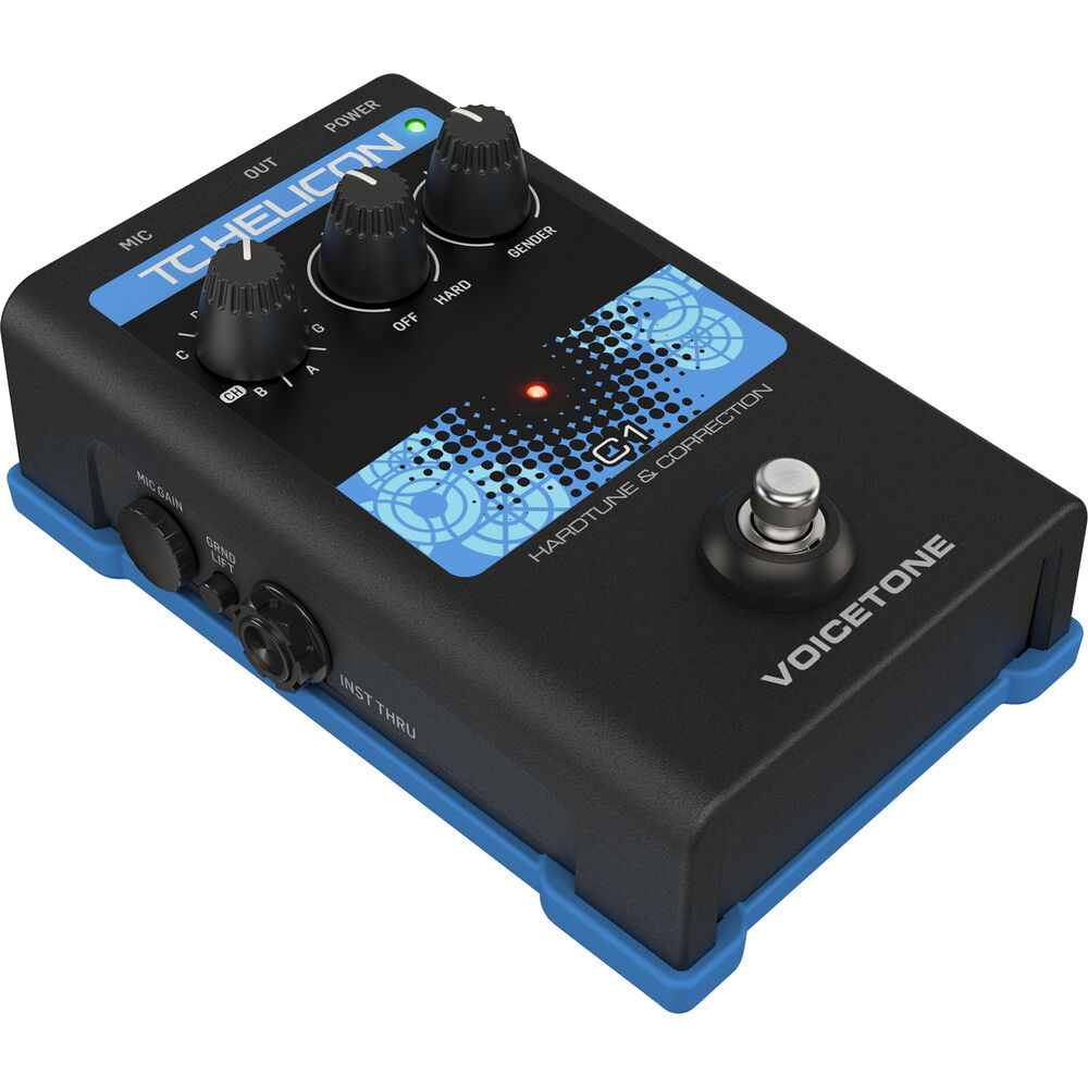 

Вокальный процессор TC-Helicon VOICETONE C1 Pitch-Correction FX Pedal VOICETONE C1