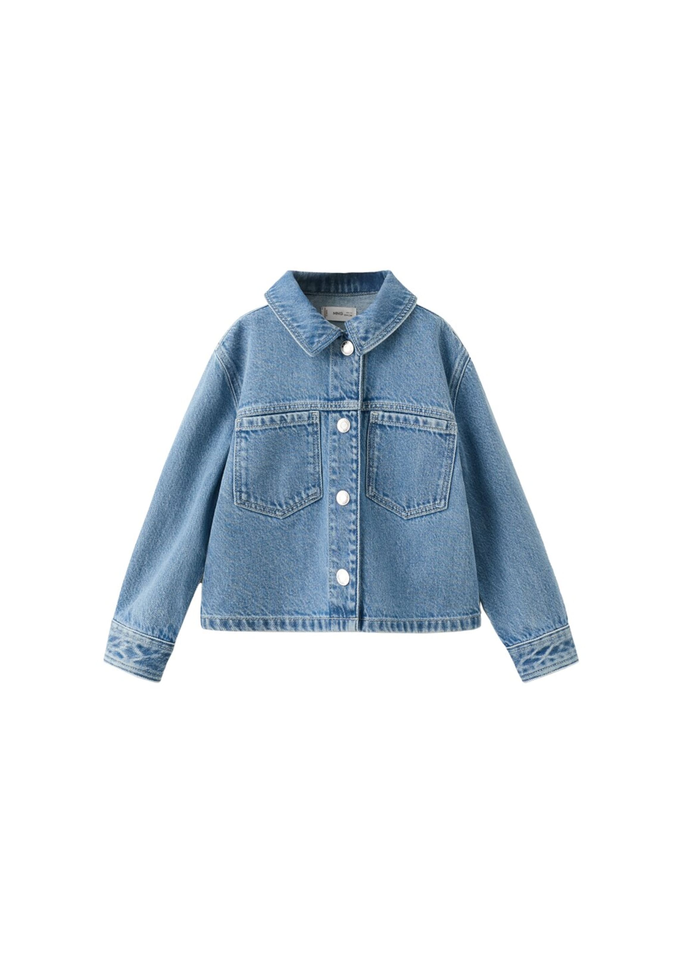 

MANGO KIDS Куртка межсезонная 'Wind' в цвете кобальтовый синий, синий деним