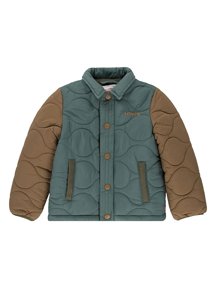 

Куртка Levi's Kids, темно-зеленый