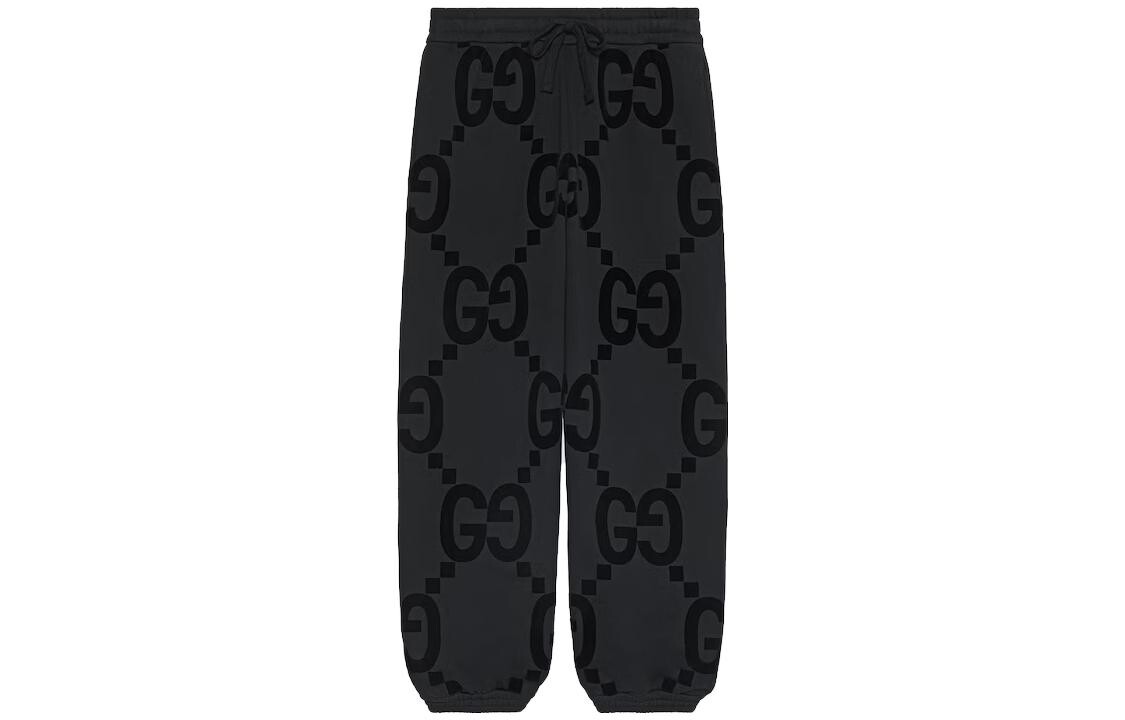 

Мужские трикотажные спортивные штаны GUCCI, цвет Black