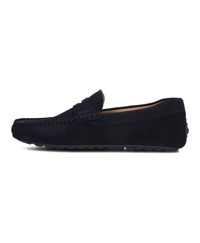 

Синие замшевые мокасины для мужчин Hugo, синий
