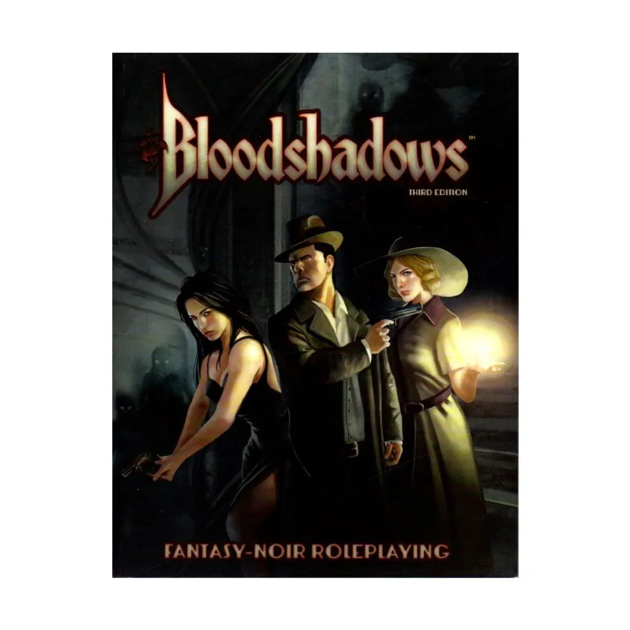

Bloodshadows (3rd Edition), Roleplaying Games (Politically Incorrect Games/Precis Intermedia), мягкая обложка