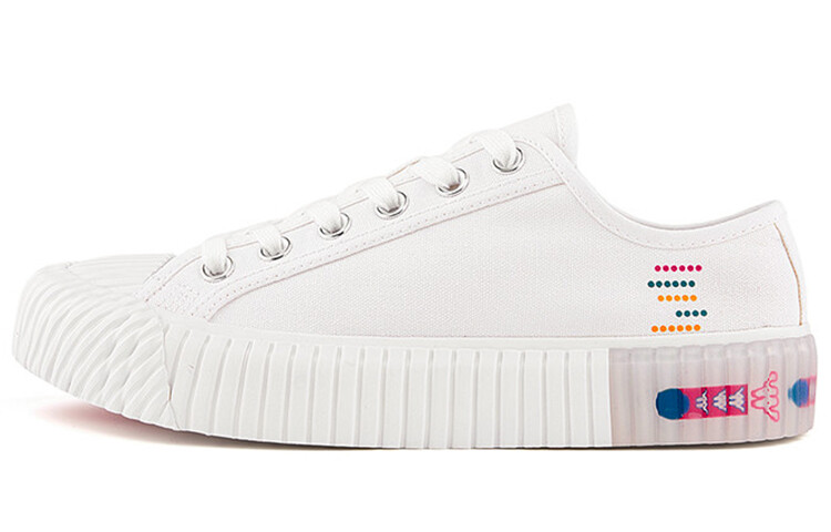 Кеды Kappa Canvas Shoes Unisex Low-Top White
