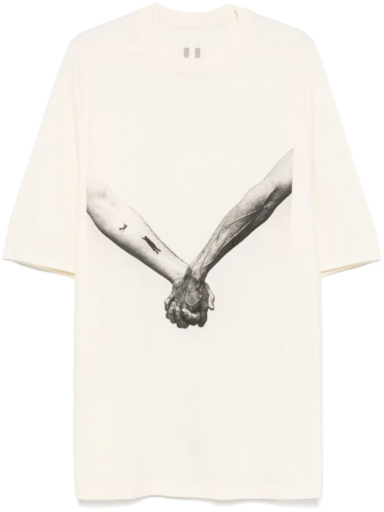 

Футболка Рика Оуэнса Jumbo Rick Owens, нейтральный
