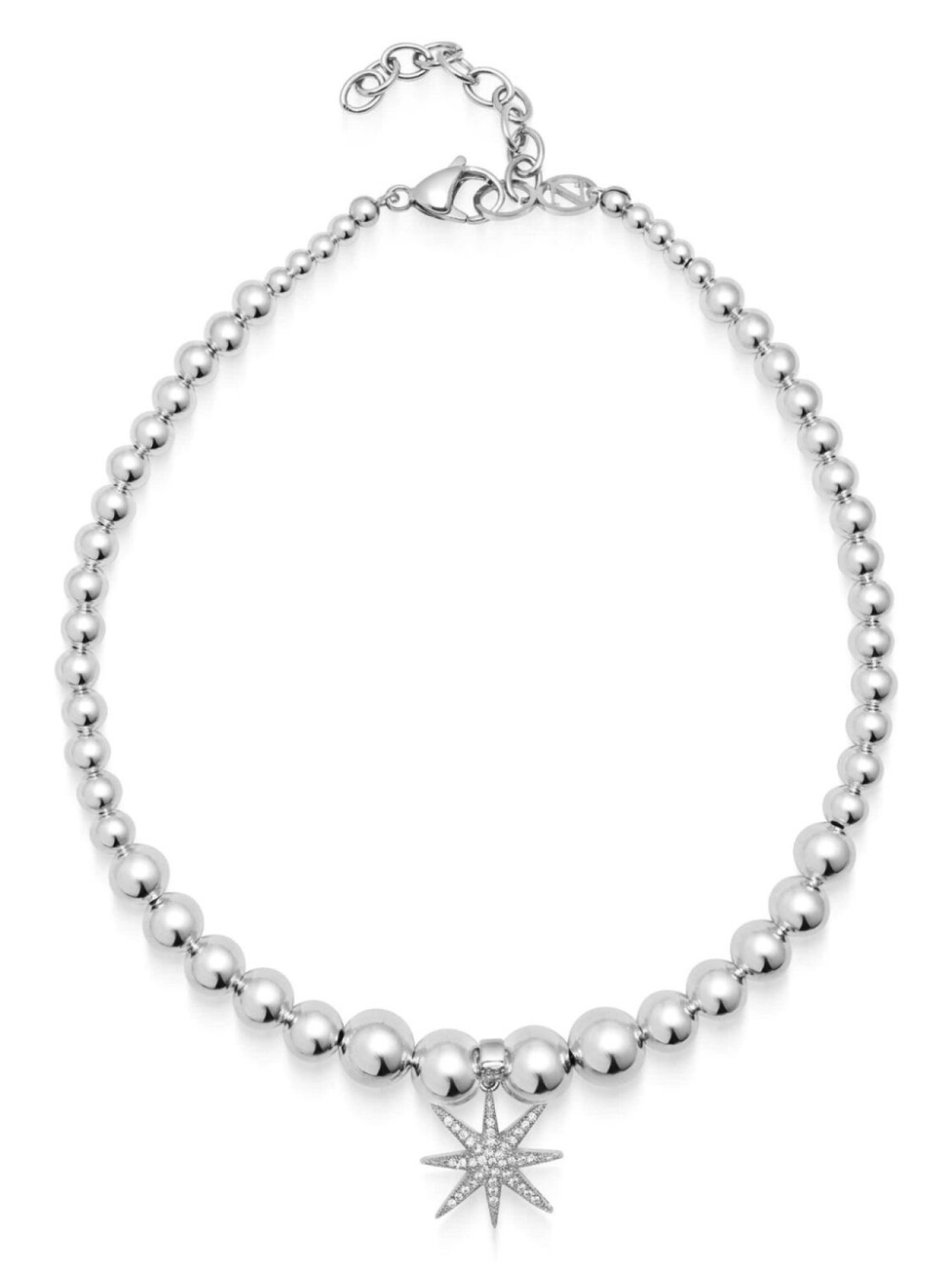 

Ожерелье с подвеской в виде звезды Nialaya Jewelry, серебряный