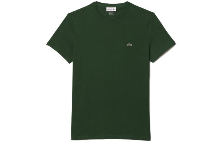 

Футболка мужская зеленая Lacoste, зеленый
