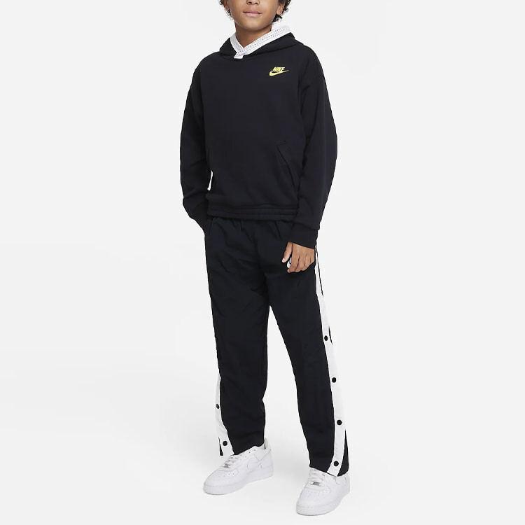 Детская толстовка Nike, цвет Black/White — фото 4