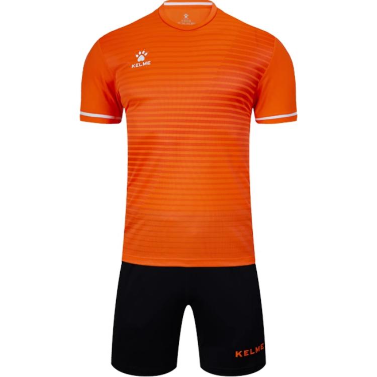 

Футболка и шорты для футбола унисекс KELME, неоново-оранжевый белый