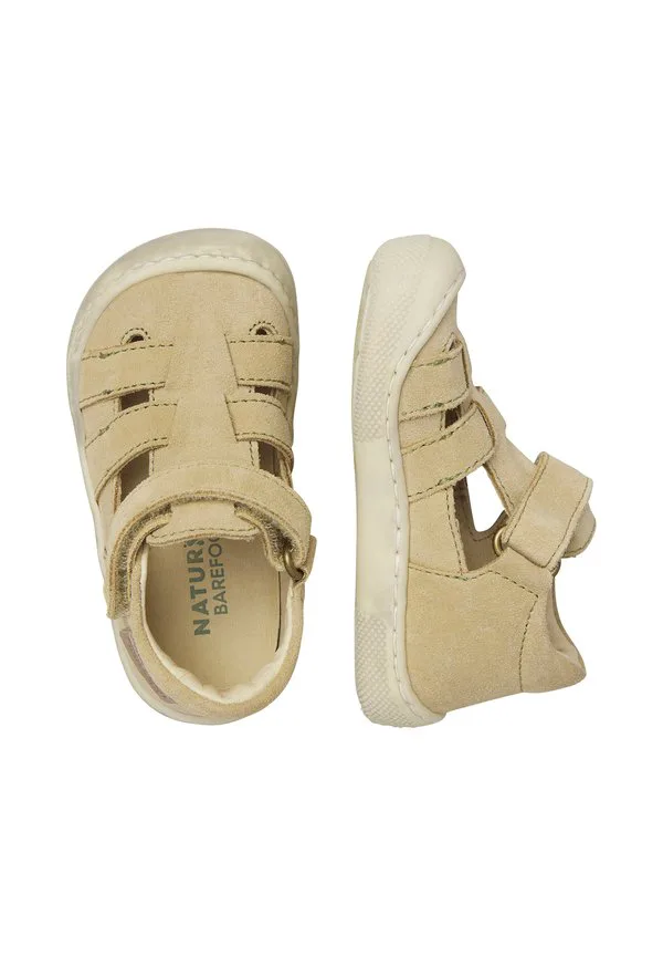 Сандалии для ходьбы босиком fildi Naturino, Beige/Militärgrün — фото 3
