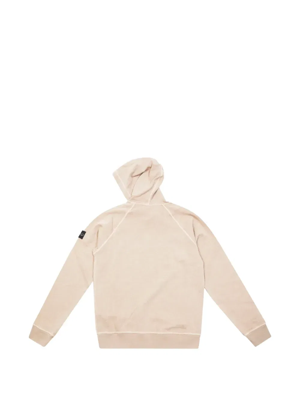 Худи с нашивкой-логотипом Stone Island Junior, бежевый — фото 2